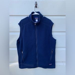 Patagonia synchilla vest blue